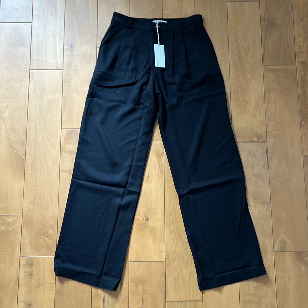 SOLD - NWT REFORMATION mid-rise mason black pant size 4 - Picture 7 of 12